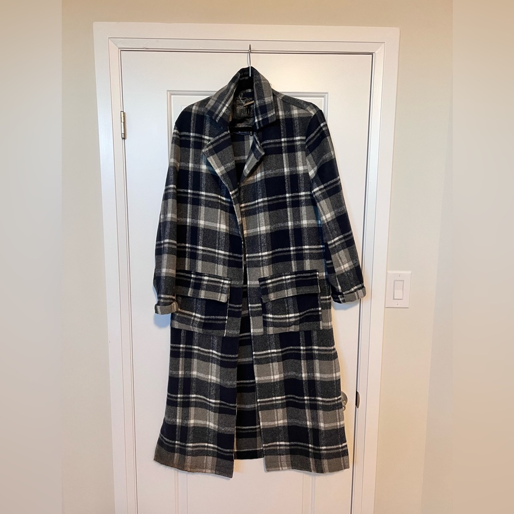 BUFFALO DAVID BITTON Plaid Peacoat